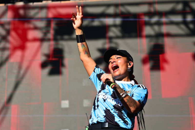 Una de las principales actividades en el Día Internacional de la Mujer. Créditos: Aton Chile.