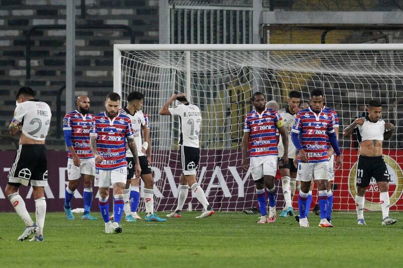 ante Fortaleza por la Copa Libertadores 2022