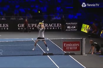 VIDEO | El insólito remache de Alexander Bublik que le costó el título del ATP 250 de Moselle
