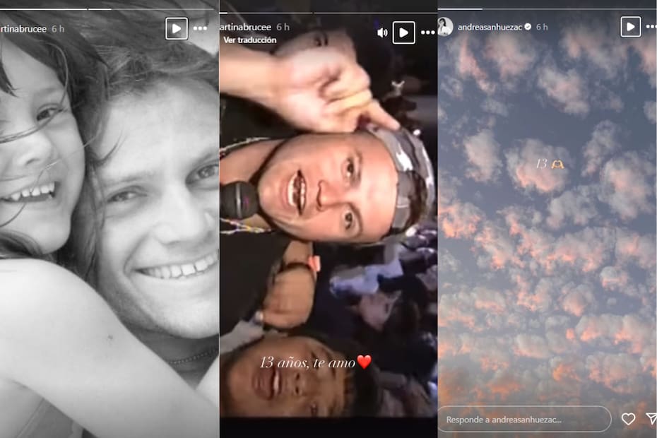 Roberto Bruce fue homenajeado por su hija y su viuda.