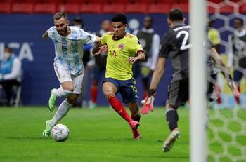 Argentina vs Colombia: goles y resumen de la semifinal de la Copa América 2021