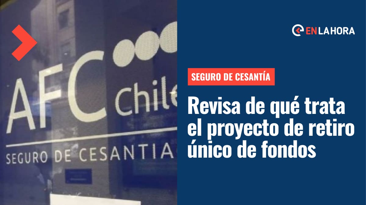 Seguro de Cesantía: ¿En qué consiste la iniciativa de retiro único de fondos presentada por la UDI?
