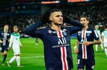 Mauro Icardi le robó un gol a Di María frente a Nantes con este sutil toque