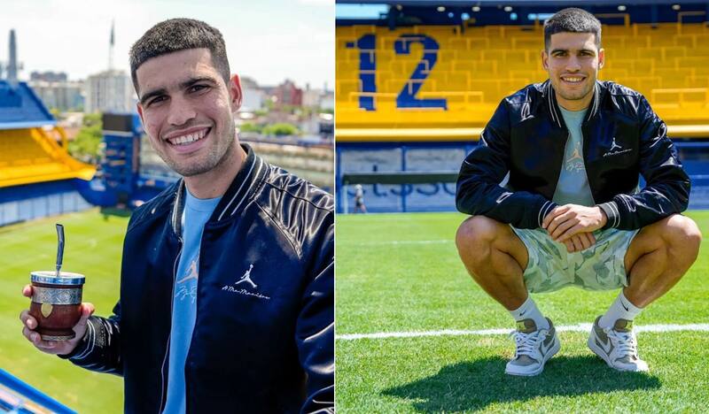 disfrutando en La Bombonera (Fotos: Boca Juniors)