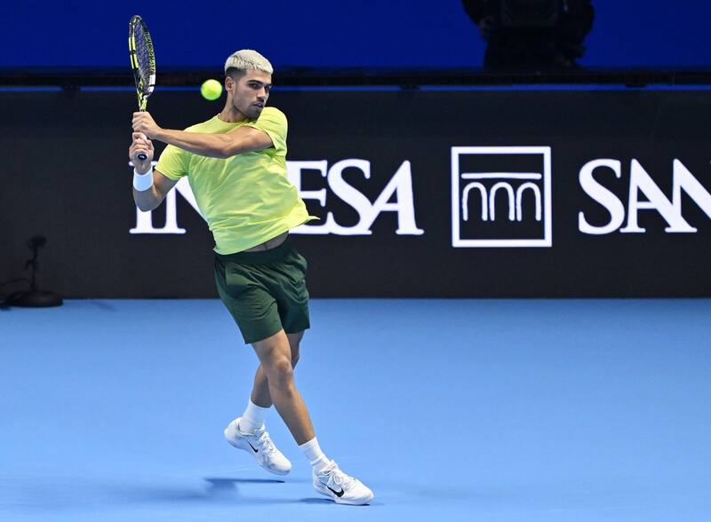 El español consiguió su segundo triunfo en el ATP Finals de Turín. Foto: Agencia EFE