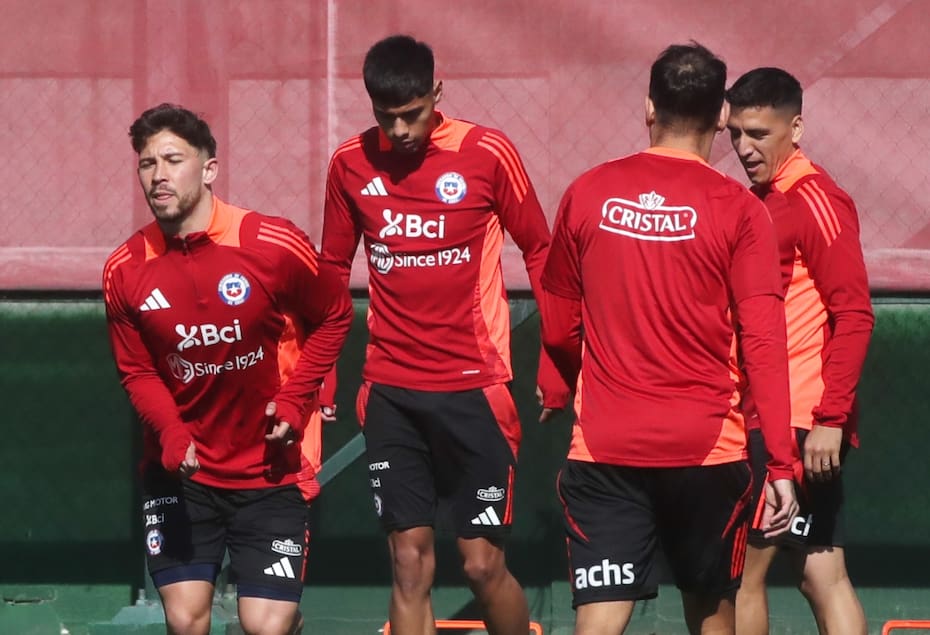 Darío Osorio en La Roja. Foto: Aton.