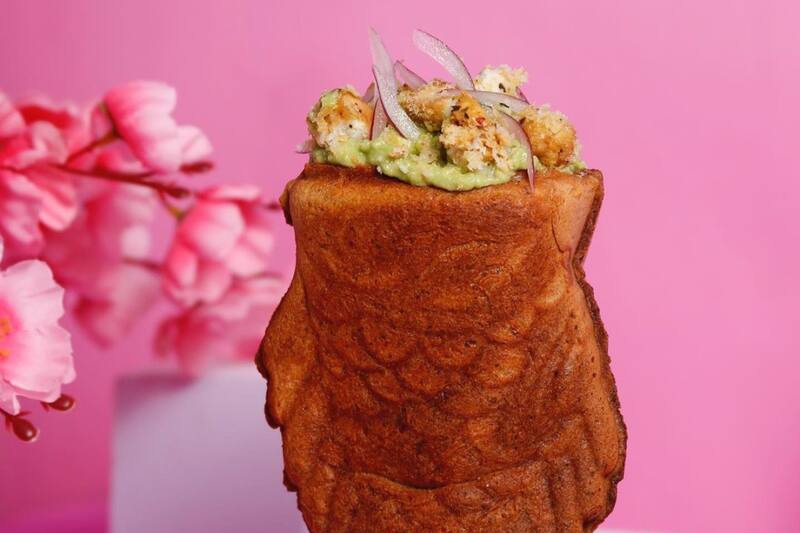 Los Taiyaki son una de las especialidades de Yorokonde!, y consisten en un pastel japonés con forma de pescado que se puede rellenar.
