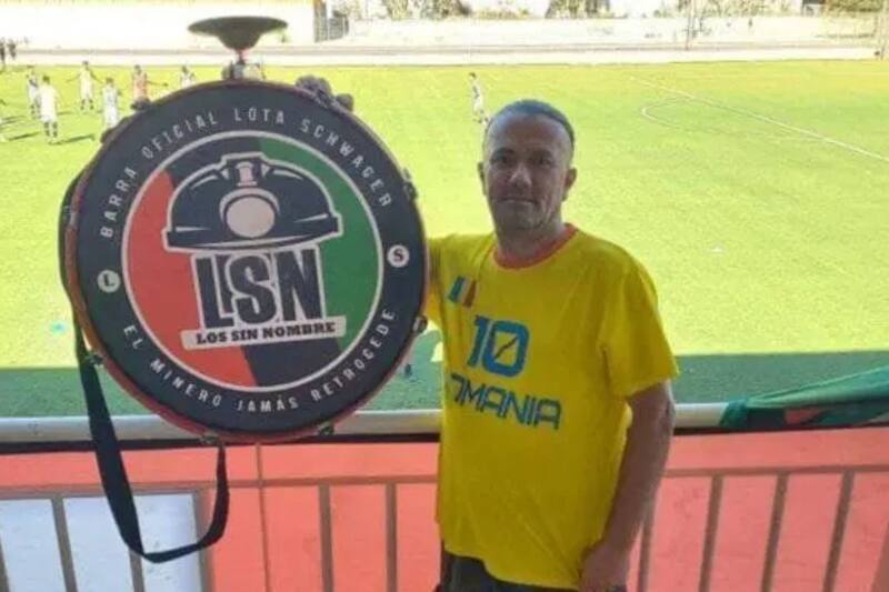 Cristea Valentín, el rumano que sigue a todas partes a Lota Schwager.