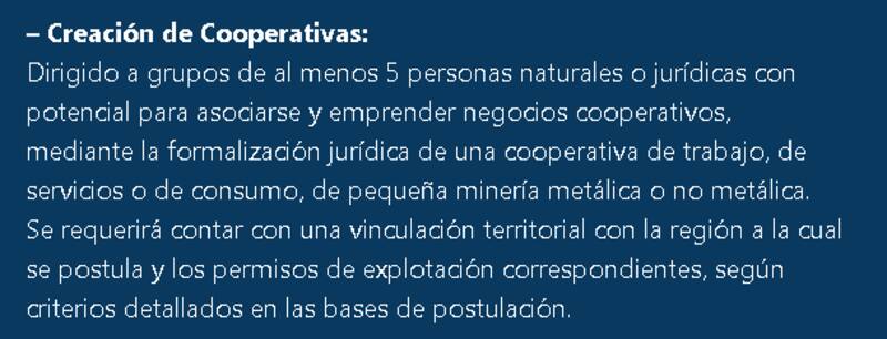 Requisitos de Creación de Cooperativas.