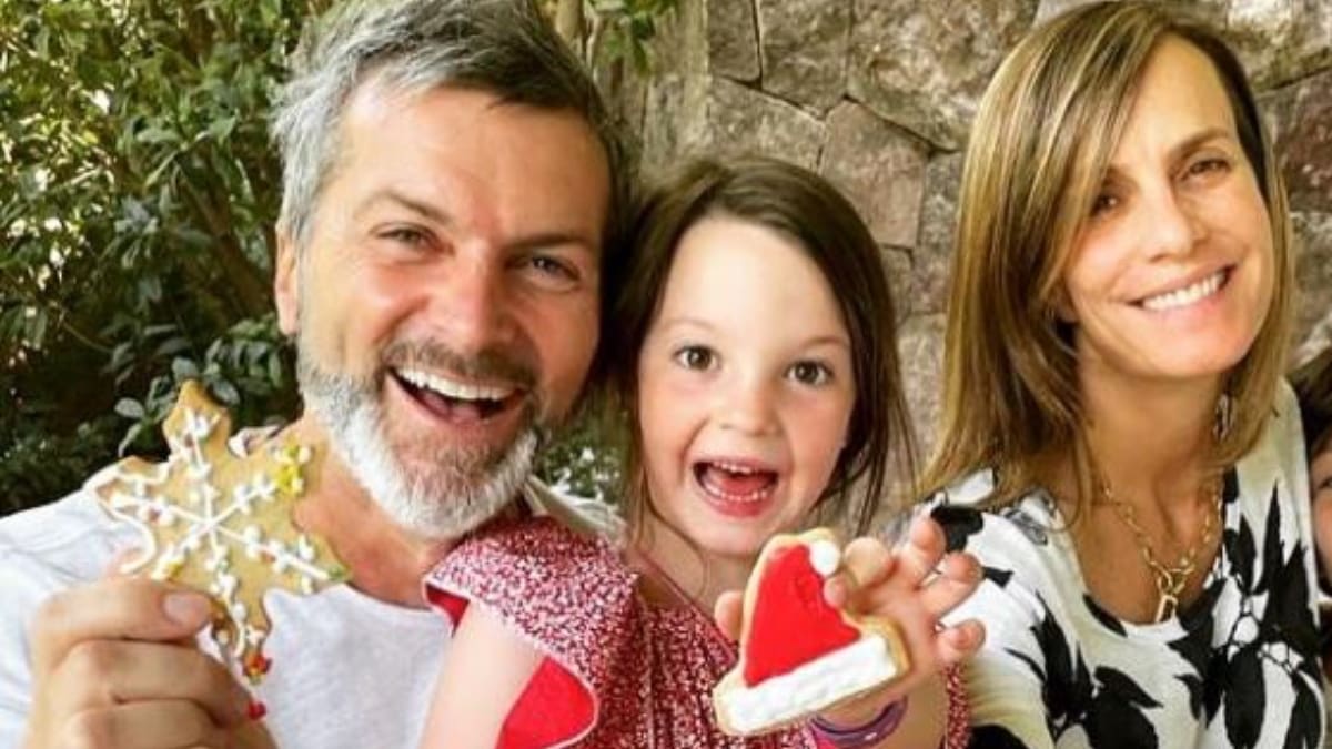 "Me estás espiando": El divertido video de la hija de Diana Bolocco y Cristián Sánchez