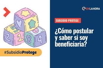 Subsidio Protege: ¿Cómo postular a este aporte y de qué forma saber si soy beneficiaria?