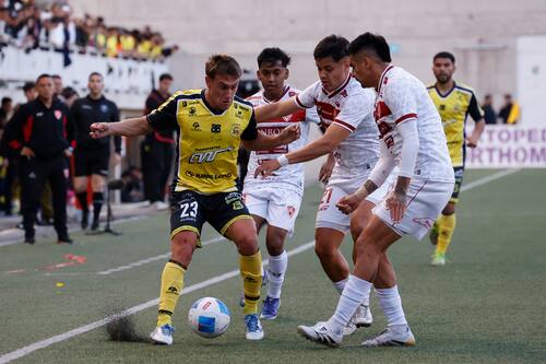 Campeonato Ascenso 2025.
Los Canarios igualaron ante el León de Atacama. Foto: Aton.