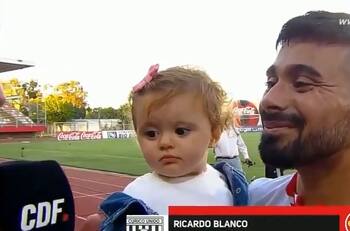 VIDEO | Día del Padre: La vez que un jugador del fútbol chileno "dudó" de la paternidad de su hija en vivo