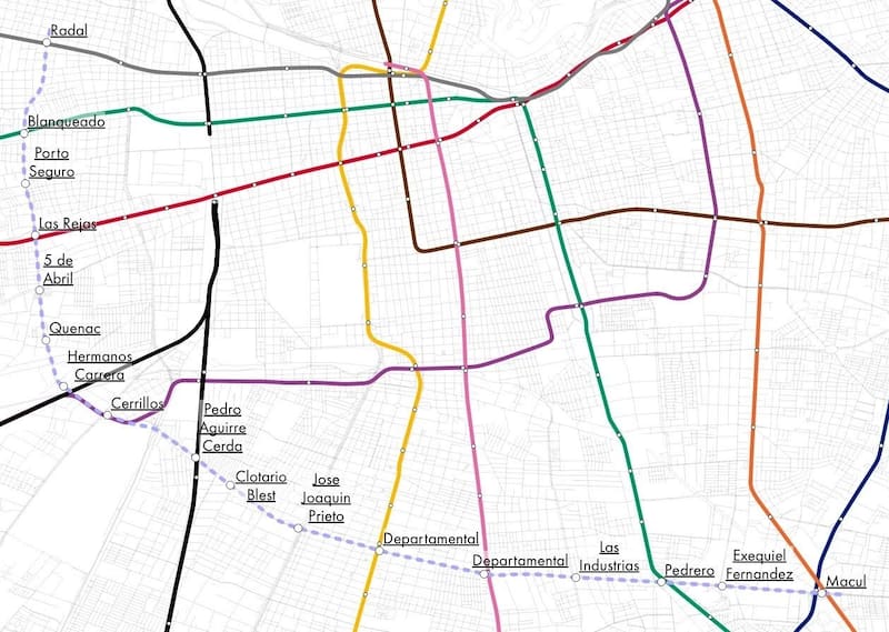 Este sería su recorrido, de acuerdo al informe.