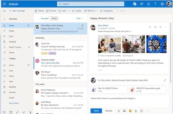 Microsoft Outlook incluyó una nueva modalidad para responder correos en iOS