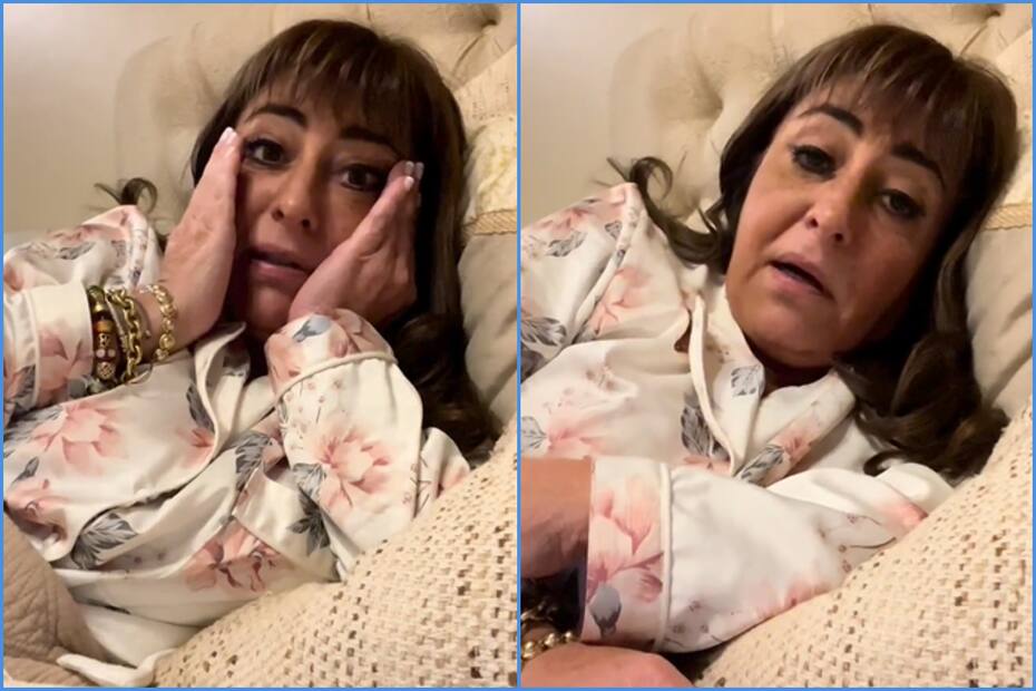 Capturas de la última transmisión de Helhue Sukni.