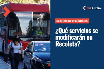 Cambios de recorridos Red en Recoleta: ¿Qué ocurrirá con los servicios 116, B15, B18 y B19?