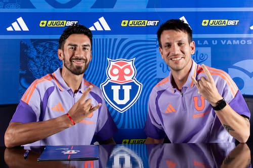 Juan Martín Lucero, nuevo refuerzo de los azules. Foto: Prensa UCH.