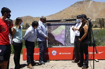 Pensando en el nuevo Pinto Durán: ANFP presentó terrenos para el flamante búnker de La Roja