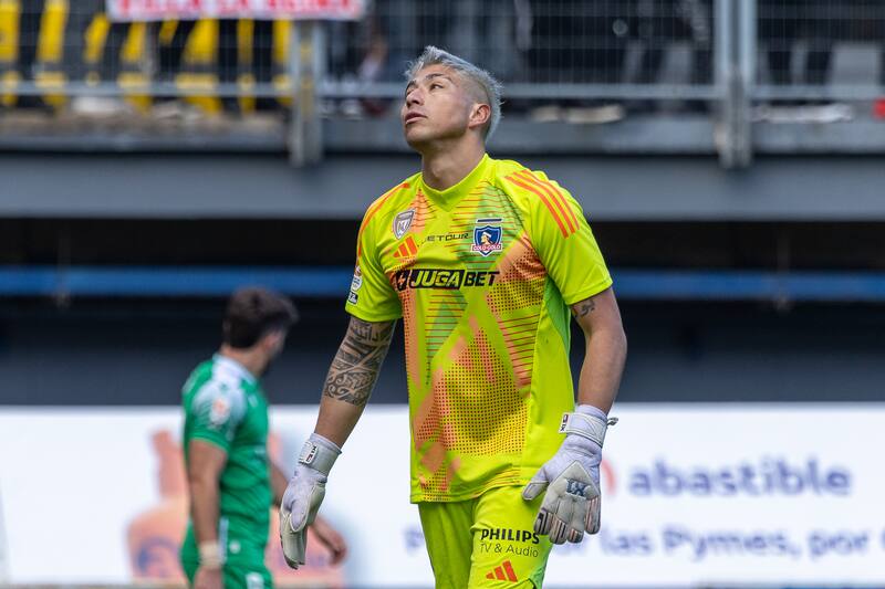 Brayan Cortés en el duelo de Audax Italiano vs Colo Colo por la Liga de Primera 2025. Foto: Felipe Escobedo