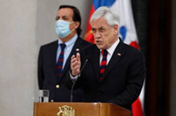 Piñera tras reunión en la Moneda: "Carabineros tiene la primera prioridad en nuestro Gobierno"