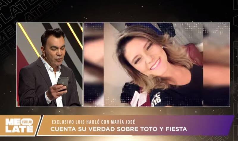 Luis Sandoval profundizando el polémico triangulo entre María José Quiroz, Belén Mora y Toto Acuña