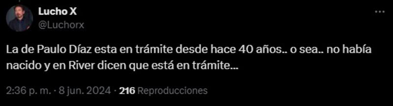 Hinchas piden nacionalizar a Paulo Díaz