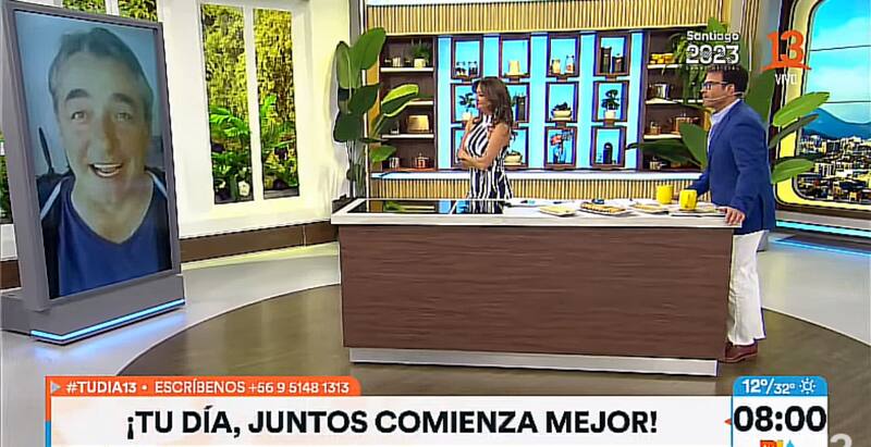Se contactó con el estudio de "Tu Día" / Canal 13