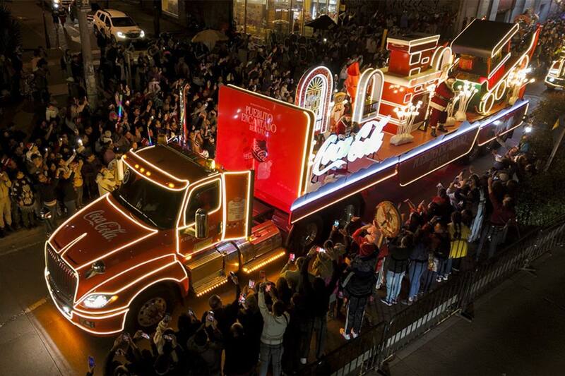 El evento nocturno visitará más de 10 ciudades de Chile antes de la noche del 24 de diciembre.