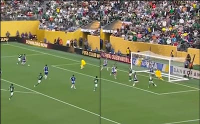 ¡No hubo caso! La increíble triple ocasión que desperdició Palmeiras en el Mundial de Clubes
