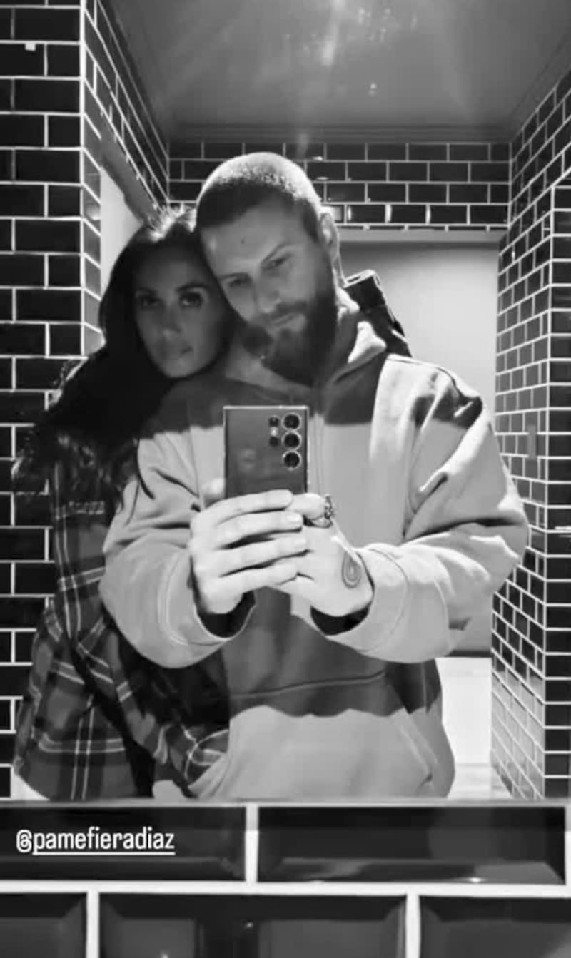 Pamela Díaz y Jean Philippe Cretton en su viaje a Elqui / Créditos: Instagram