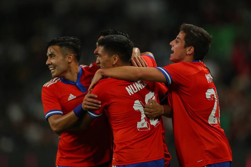 Amistoso ante México en 2021.