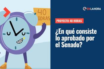 40 horas: ¿En qué consiste y cuándo entraría en vigencia el nuevo horario laboral?