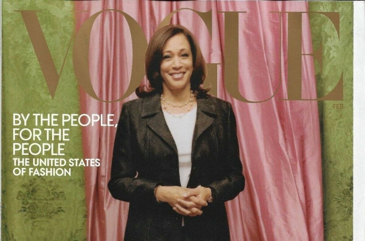 Vogue es blanco de las críticas por la portada de Kamala Harris