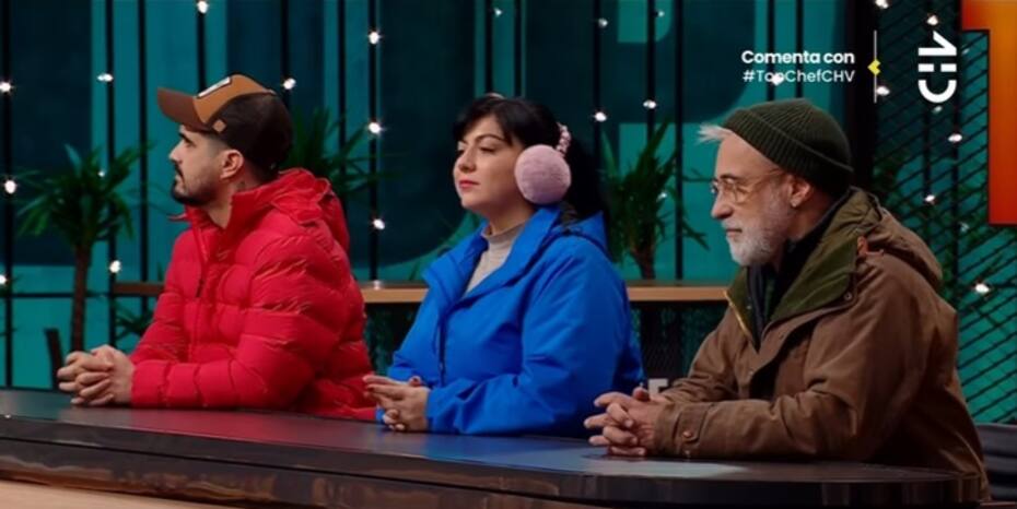 Los chefs evaluaron vestidos de campistas. Créditos: Pantallazo CHV