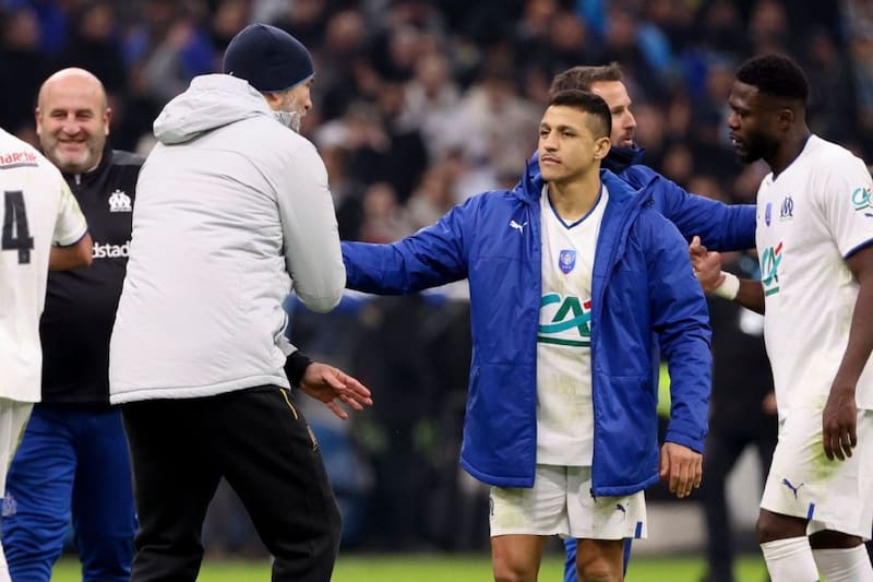 en el Olympique de Marsella.