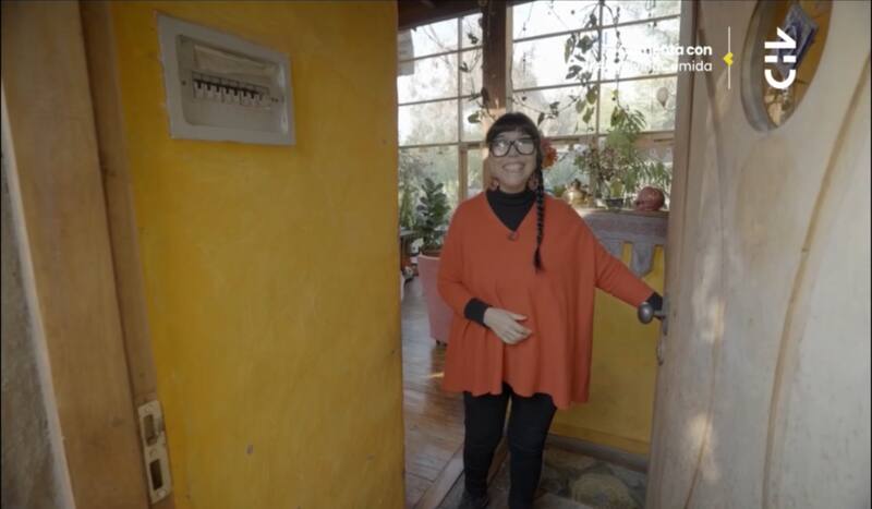 abrió las puertas de su casa en "La Divina Comida"