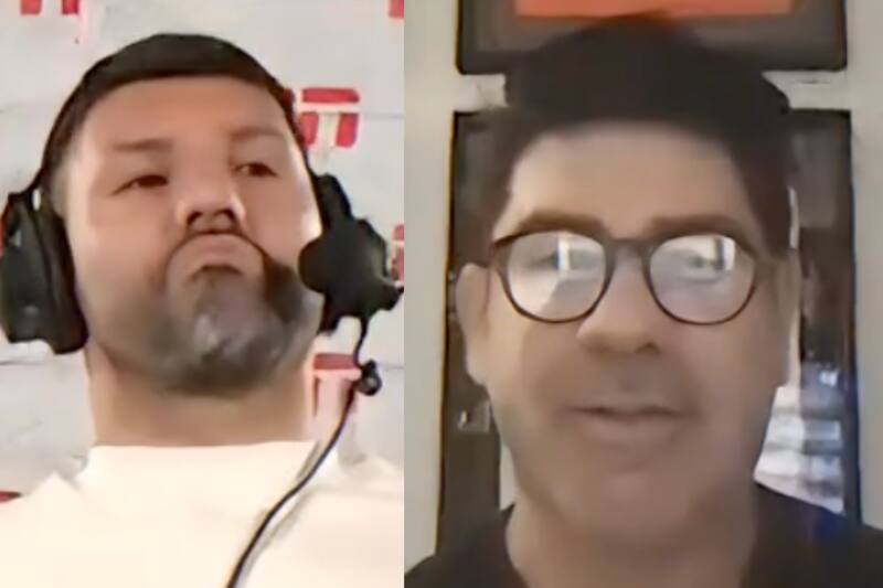 “Diste suerte Matador”: Marcelo Salas vio el partido con el Kun Agüero y así reaccionaron a los goles de la U