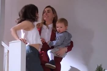 "Tomás tiene dos mamás": Javiera Díaz de Valdés compartió foto del recuerdo con Camila Hirane y el pequeño "Tomasito" de "Verdades Ocultas"