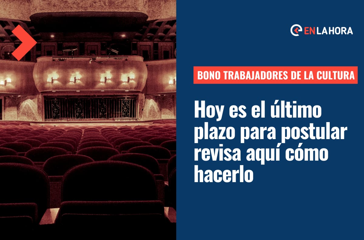 Últimas horas para postular al Bono Trabajadores de la Cultura: ¿Cómo saber si soy beneficiario?