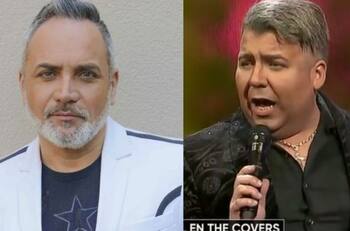 "Un hermoso tributo": Lucho Jara se reunió con Andrés Sáez, su imitador en "The Covers", y lo llenó de elogios