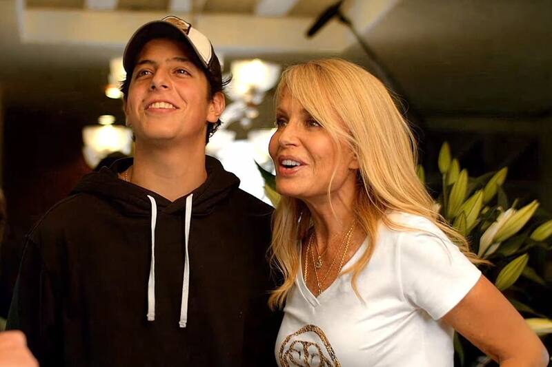 mantiene una buena relación con la pareja de Máximo Menem.