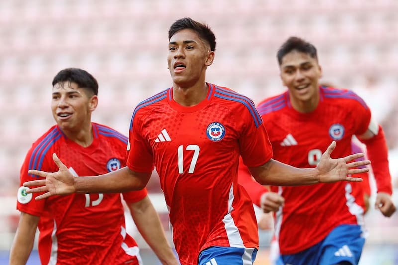 Chile en el Sudamericano Sub-20.