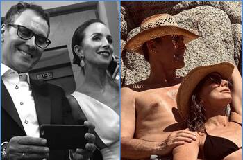 La romántica escapada de María José Prieto y Cristián Campos celebrando su amor