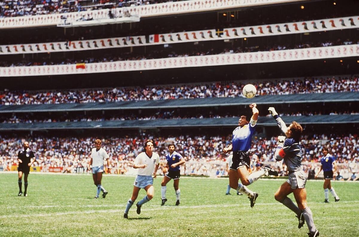 "La mano de Dios": A 34 años del Argentina-Inglaterra y el mejor gol en la historia de los mundiales