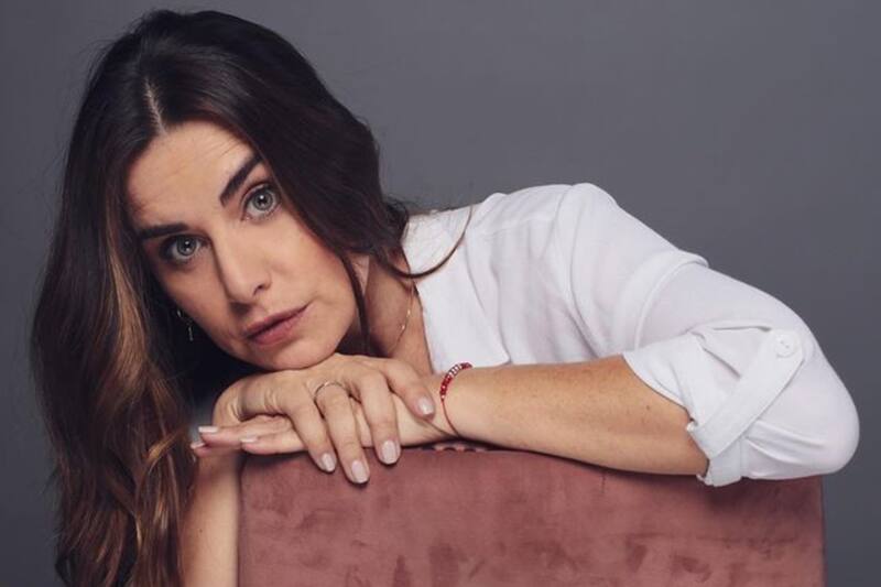 Ingrid Cruz y su hija Emilia Scheinffelt.