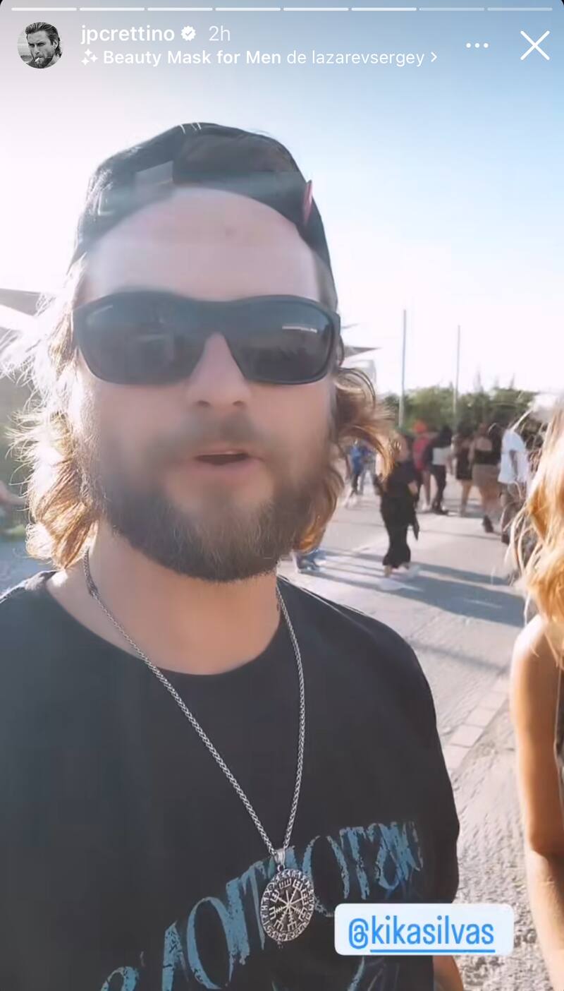 asisitió al primer día de Lollapalooza 2024.