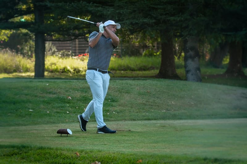 Esteban Paredes brilla en el golf. Foto: En Cancha.