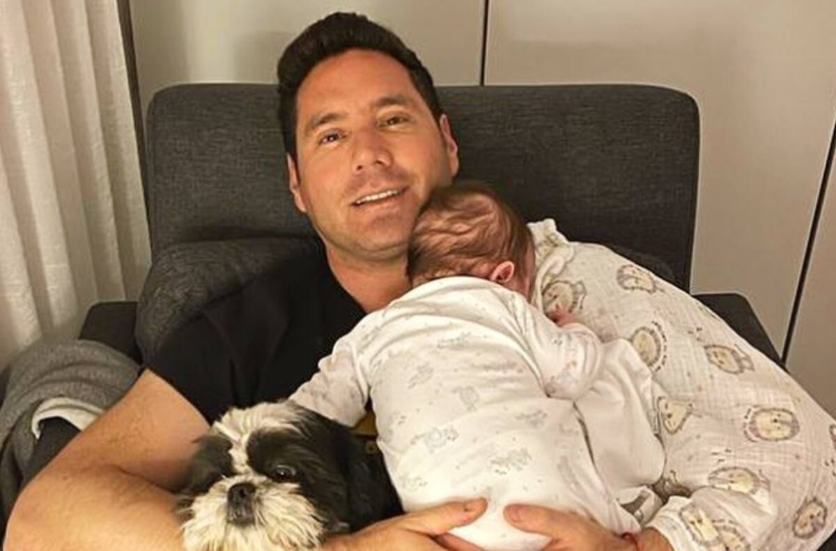 “Sentimos amor infinito”: Pancho Saavedra compartió inédita postal junto a su esposo, Jorge Uribe, y su hija por su primer Día del Padre