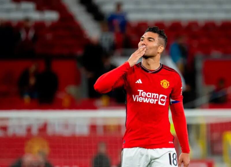 deja el Manchester United este verano Foto: X de Casemiro